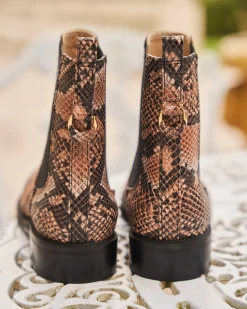Minuit sur Terre Bottines Plates<Secret Serpent