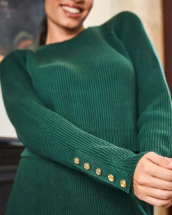 Minuit sur Terre Pulls & Gilets<Solstice Vert Forêt