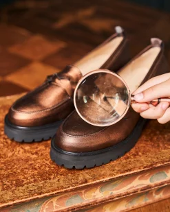 Minuit sur Terre Mocassins & Derbies<Sortilège Bronze