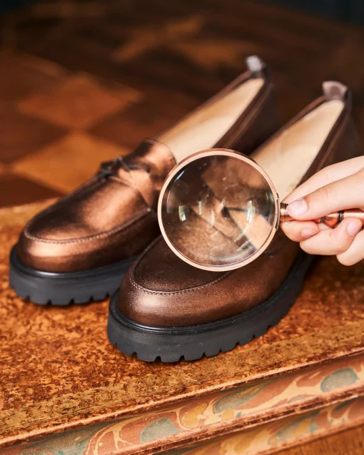 Minuit sur Terre Mocassins & Derbies<Sortilège Bronze