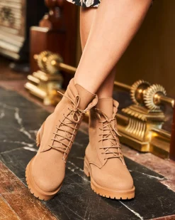 Minuit sur Terre Bottines Plates<Soupçon Moka