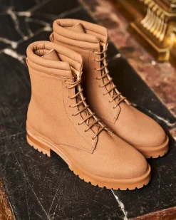 Minuit sur Terre Bottines Plates<Soupçon Moka