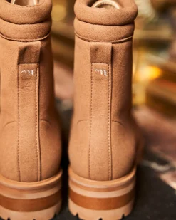 Minuit sur Terre Bottines Plates<Soupçon Moka