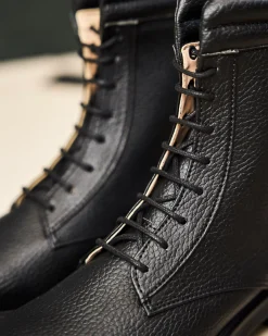 Minuit sur Terre Bottines Plates<Soupçon Noir
