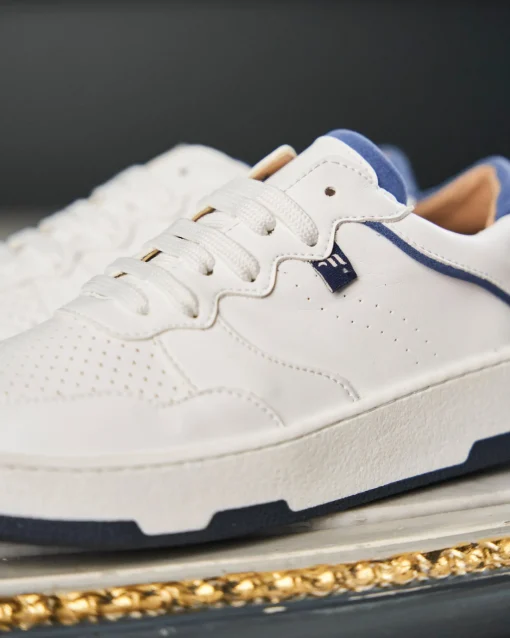 Minuit sur Terre Baskets<Vestige Blanc Denim