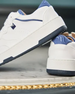 Minuit sur Terre Baskets<Vestige Blanc Denim