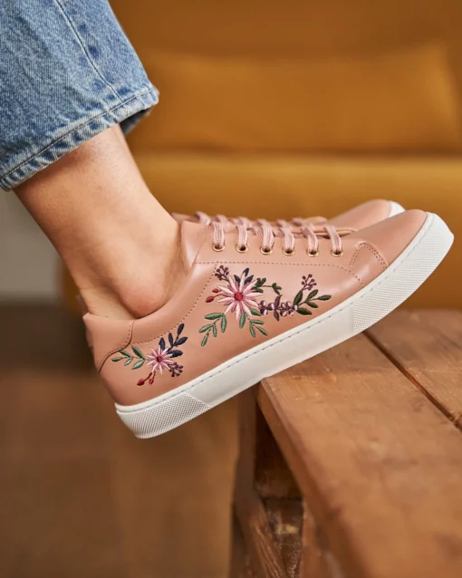 Minuit sur Terre Baskets<Virevolte Dame de Minuit Blush