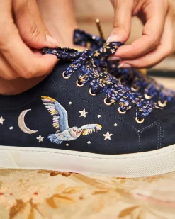 Minuit sur Terre Baskets<Virevolte Edwige Bleu