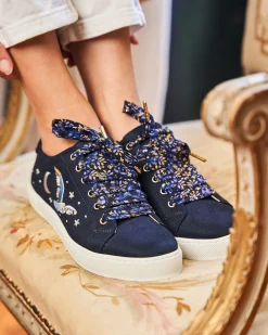 Minuit sur Terre Baskets<Virevolte Edwige Bleu