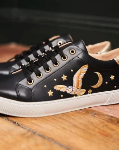 Minuit sur Terre Baskets<Virevolte Edwige Noir Or