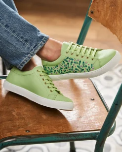 Minuit sur Terre Baskets<Virevolte Feuillage Vert