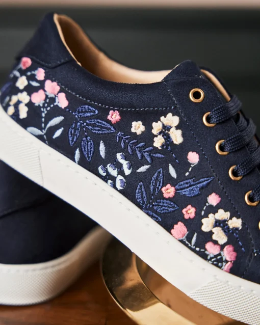 Minuit sur Terre Baskets<Virevolte Fleurs de Minuit