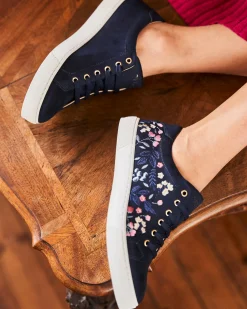 Minuit sur Terre Baskets<Virevolte Fleurs de Minuit