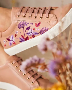 Minuit sur Terre Baskets<Virevolte Florescence Blush