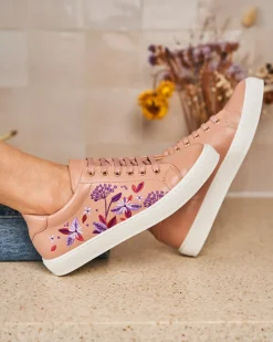 Minuit sur Terre Baskets<Virevolte Florescence Blush