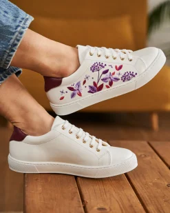 Minuit sur Terre Baskets<Virevolte Florescence Bordeaux