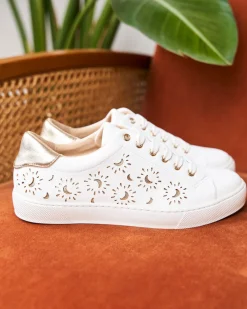 Minuit sur Terre Baskets<Virevolte Lunes Or