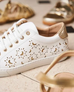 Minuit sur Terre Baskets<Virevolte Lunes Or