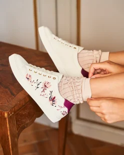 Minuit sur Terre Baskets<Virevolte Pivoines