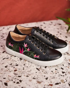 Minuit sur Terre Baskets<Virevolte Tropical Noir