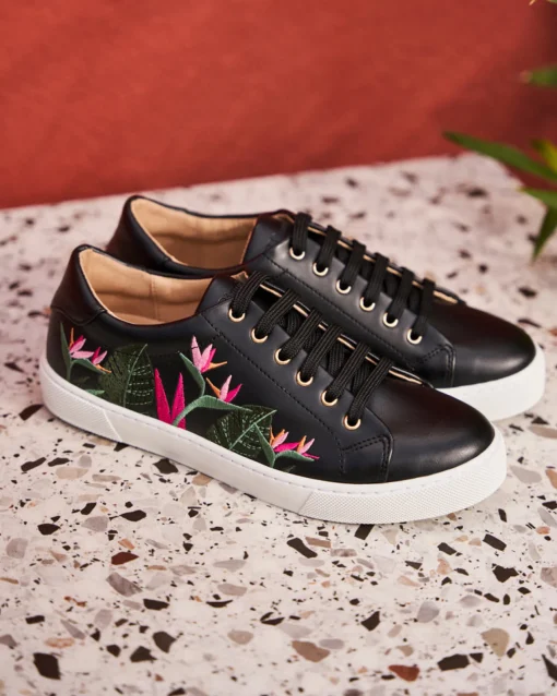 Minuit sur Terre Baskets<Virevolte Tropical Noir
