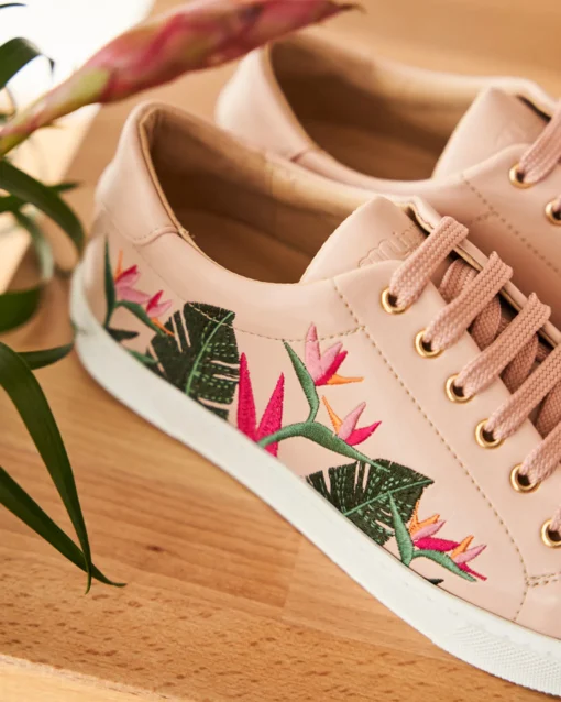 Minuit sur Terre Baskets<Virevolte Tropical Rose