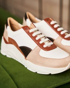 Minuit sur Terre Baskets<Zigzag Cappuccino