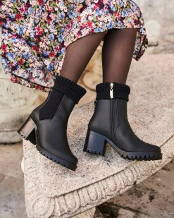 Minuit sur Terre Bottines À Talons<Zodiaque Noir