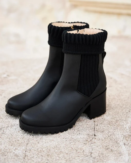 Minuit sur Terre Bottines À Talons<Zodiaque Noir