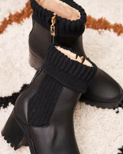Minuit sur Terre Bottines À Talons<Zodiaque Noir