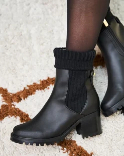 Minuit sur Terre Bottines À Talons<Zodiaque Noir