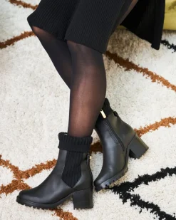 Minuit sur Terre Bottines À Talons<Zodiaque Noir
